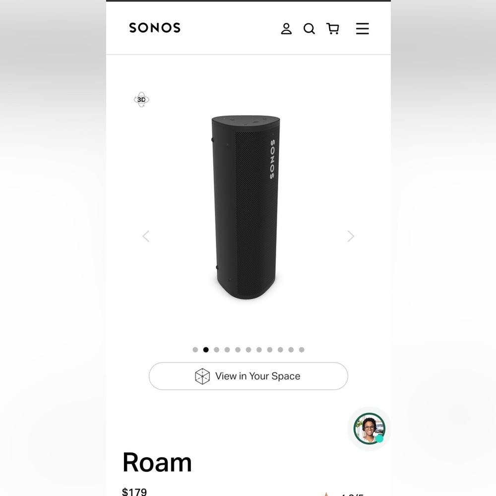 Sonus Roam portable speaker